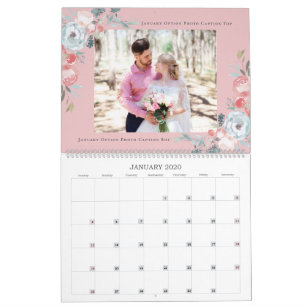 Passen getrouwd eerste jaar Huwelijksfotografie Kalender