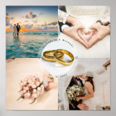 Passen getrouwd Jubileum voor paardenweddenschap F Poster (Voorkant)