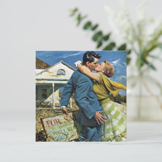 Passen getrouwd met liefde en Romance kopen Eerst Aankondiging (Staand voorkant)