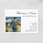 Passen getrouwd met liefde en Romance kopen Eerst Visitekaartje (Voorkant)