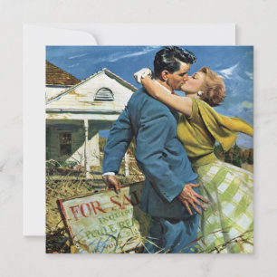  Passen getrouwd, uitnodiging van de Housewarming 