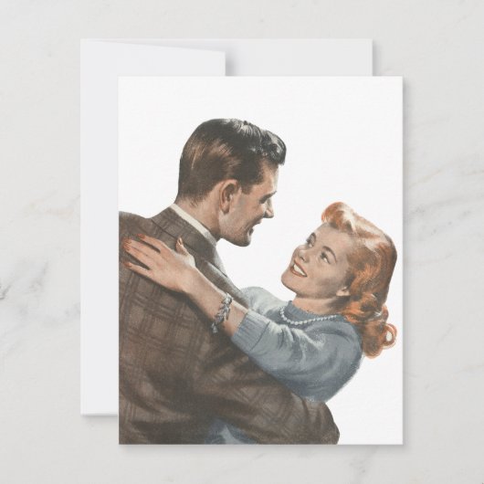 Passen getrouwd van de Romance zullen we dansen? Aankondiging (Voorkant)