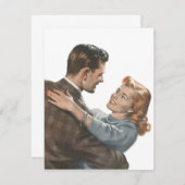 Passen getrouwd van de Romance zullen we dansen? Aankondiging (Voorkant / Achterkant)