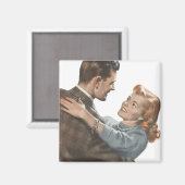 Passen getrouwd van de  Romance zullen we dansen? Magneet (Voorkant / Achterkant)