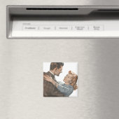 Passen getrouwd van de  Romance zullen we dansen? Magneet (Insitu (Vaatwasser))