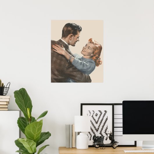 Passen getrouwd van de  Romance zullen we dansen? Poster (Thuiskantoor)