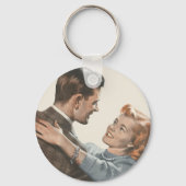 Passen getrouwd van de  Romance zullen we dansen? Sleutelhanger (Achterkant)