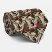 Passen getrouwd, Victoriaans bride Tossing Bouque Stropdas (Opgerold)