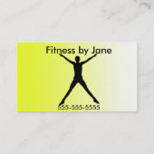 passend geel visitekaartje (Achterkant)