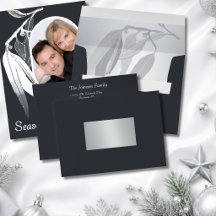 Passende grijze zilverfolie Eucalyptus Kerst-
