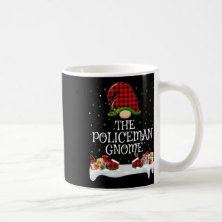 Passende rode Buffalo Plaid De Politie Gnome Chr Koffiemok