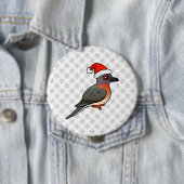 Passenger Pigeon Santa Ronde Button 4,0 Cm (In situ)