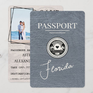 Passeport argenté Floride Save The Date