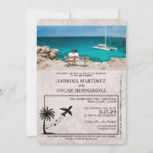 Passeport de Bourgogne clair Aruba Faire-part de m (Devant)