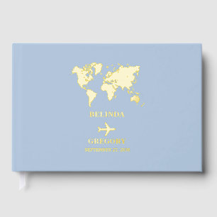 Passeport Mariage Destination Monde Bleu Poussiére
