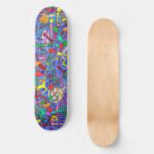 PASSER AU CHAOS - Skateboard (Recto)