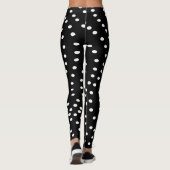 PASSER NOIR AVEC POINTS BLANCS Leggings (Dos)