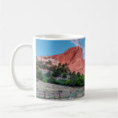 Passerelle Nord Et Sud Rochers Jardin De Dieux Mug (Gauche)