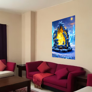 Passerelle vers l'enfer   AI Art Poster