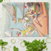 PASSERELLES : Navigation idiote - serviette de thé (Plié)