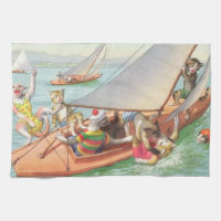 PASSERELLES : Navigation idiote - serviette de thé