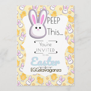 Passez Ça ! Invitation de Pâques EGGstravaganza