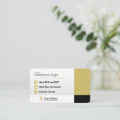 Passez- en revuenous sur le carte de visite bien (Debout devant)