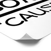 Passez-le à des gens courts Poster drôle (Coin)