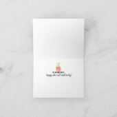 Passez simplement à la carte de voeux d'anniversai (Intérieur)