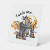 Passez un BOO Baby shower d'Halloween Panneau (Recto)