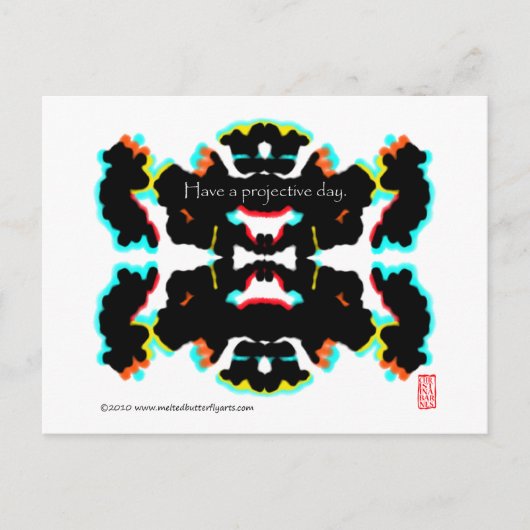 Passez une journée de projection.- Carte postale (Devant)