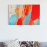 Passie · Abstracte kunst · Waterverf Pastel Brush