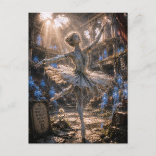Passie / Ballerina / Verwoeste Operahuis Briefkaart