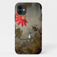 Passie Bloemen met kolibries Kop