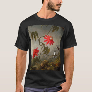 Passie Bloemen met kolibries Kop T-shirt