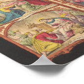 Passie en het leven van onze Heer Jezus Christus C Poster (Hoek)