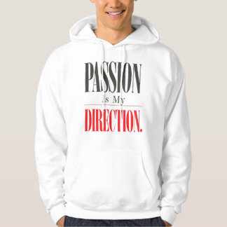 Passie Is Mijn Richting Motiverende Hoodie