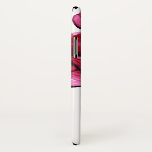 Passie | Roze Floral Case-Mate iPhone Case (Achterkant / rechts)