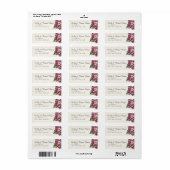 PASSIE | Trouw Uitnodiging Labels (Full Sheet)