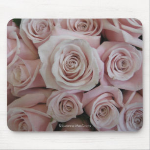 Passie voor roze rozen - Mousepad Muismat