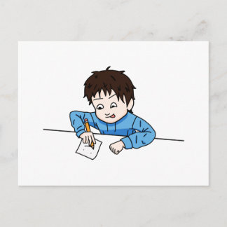 Passie voor tekenen briefkaart