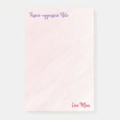 Passief-agressief 4-op-6-post het merkt op liefde  post-it® notes (Voorkant)