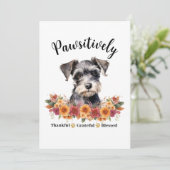 Passief dankbaar dankbare gezegende Schattigee hon Kaart (Staand voorkant)