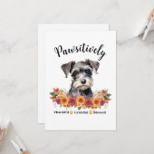 Passief dankbaar dankbare gezegende Schattigee hon Kaart (Voorkant / Achterkant in situ)