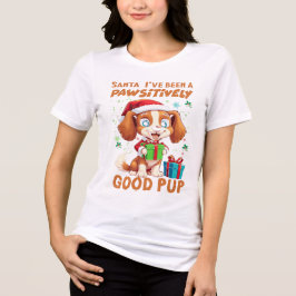 Passief een goede pup Tri-Blend shirt