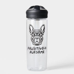 Passief Geweldige buldog Waterfles