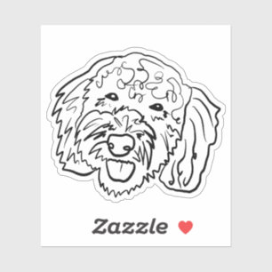passief poedel sticker