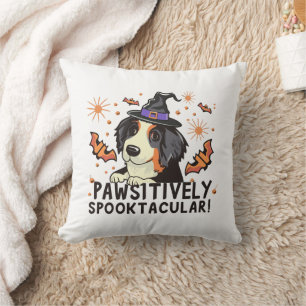 Passief spooktacular! - Halloween Berner Hond Kussen
