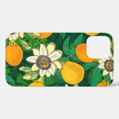 Passieflower Bloom: zwarte achtergrond . Case-Mate iPhone Case (Achterkant (horizontaal))