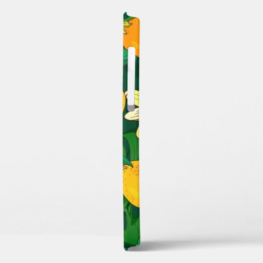Passieflower Bloom: zwarte achtergrond . Case-Mate iPhone Case (Achterkant / Links)